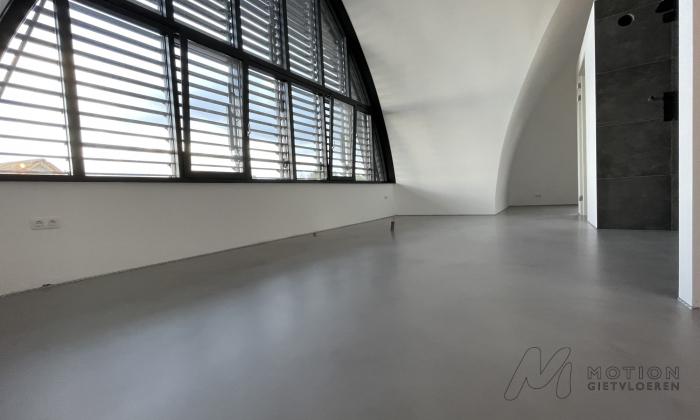 Motion Gietvloeren met vloerverwarming
