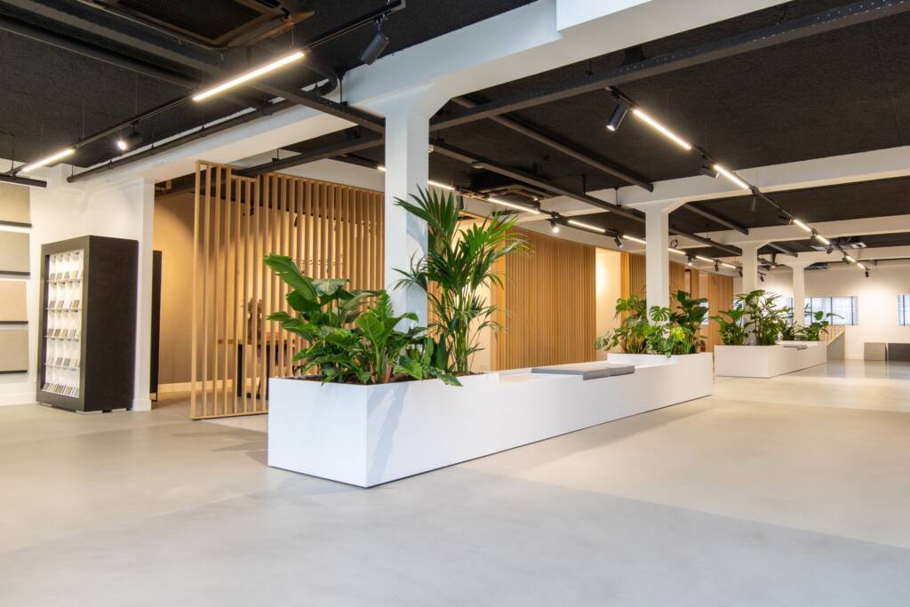 Motion Gietvloeren showroom in Amsterdam